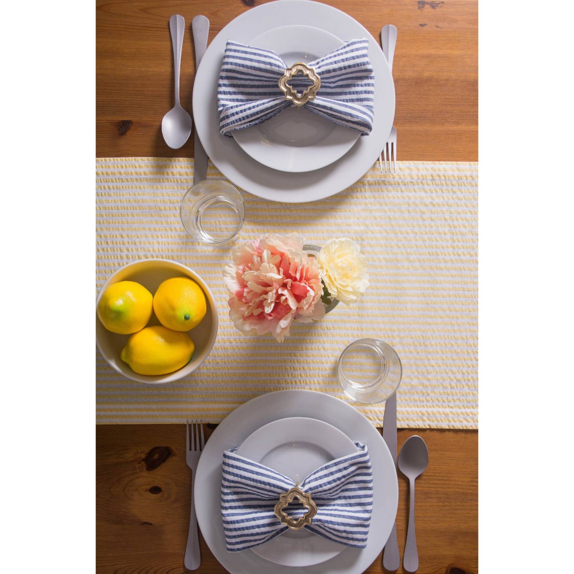 DII® French Blue Seersucker Napkin, 6ct.